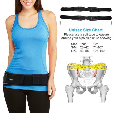 Buy Senjay Sacroiliac Hip Belt Breathable Posture Sacroiliac Si Joint