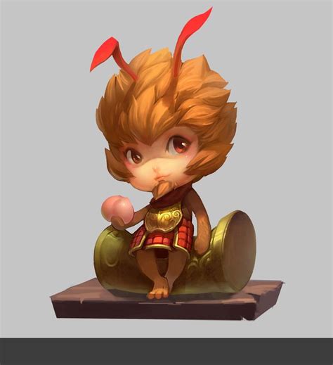 Artstation 大圣归来 Chen Zhan Game Character Design Fantasy Character