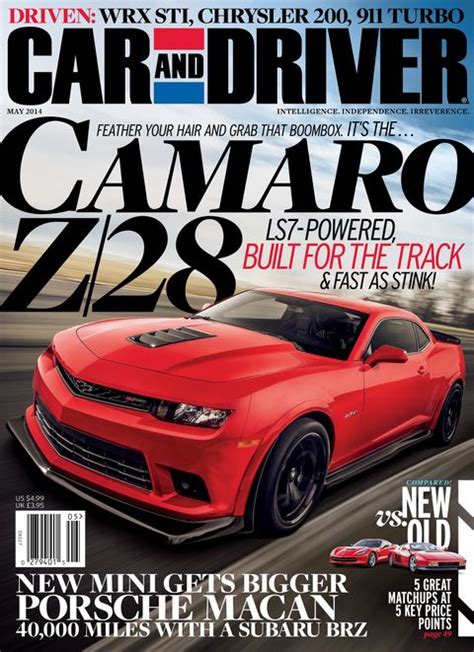 Car And Driver Magazine May 2014 Issue