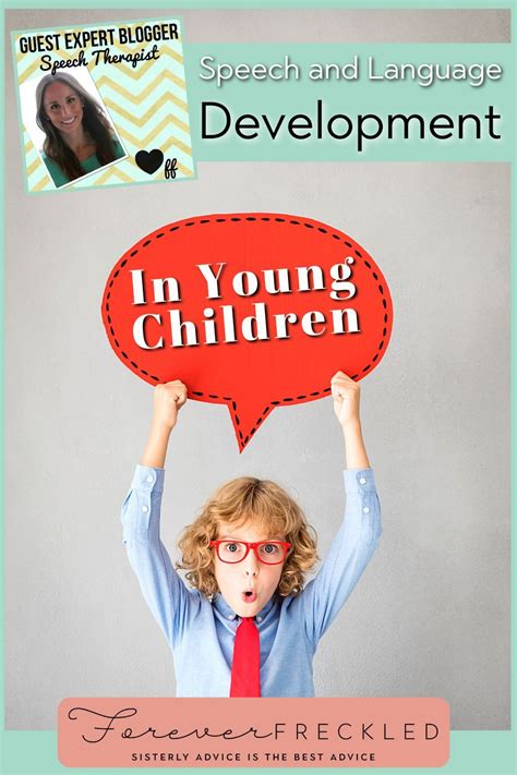 Speech And Language Development In Young Children In 2021 Language