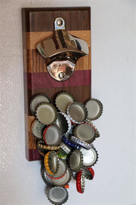 Maybe you would like to learn more about one of these? DIY Hardwood Magnetic Bottle Opener - Imgur | Magnetic bottle opener, Bottle opener wall, Bottle ...