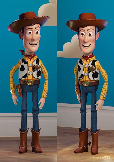 Sheriff Woody Toy Story Fan Art Finished Projects Blender Artists