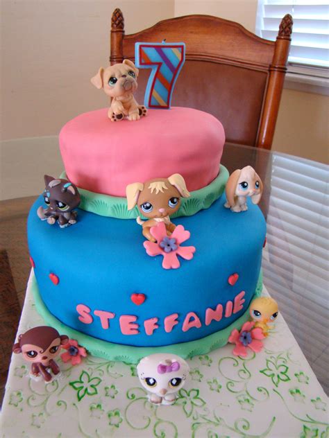 Steffanies Littlest Pet Shop Birthday Cake Lps Cakes Littlest Pet