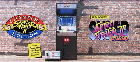 Street Fighter Ii X Replicade Is A Mini Functional Arcade Cabinet
