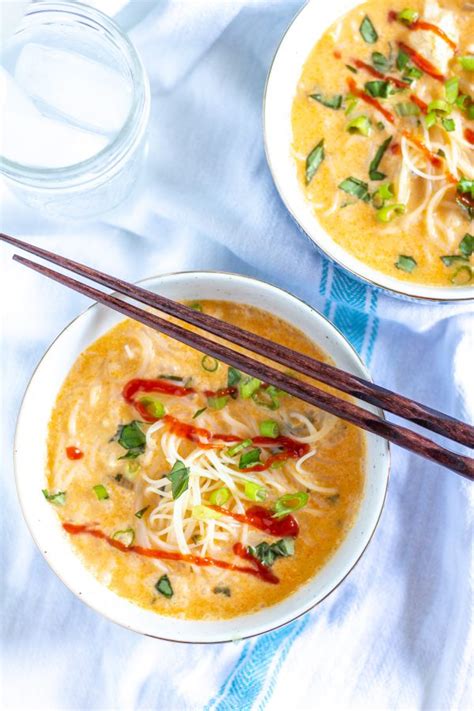 The wholesome combination of chicken, noodles and vegetables in a savory broth is endlessly nourishing. Thai Curry Noodle Soup with Chicken | An Easy Weeknight ...