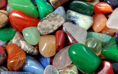 Rocks Minerals Color Close Up Bokeh