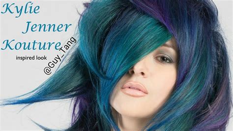 Blue Green Hair Color Youtube