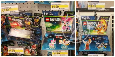 Target Lego Dimensions Lego Movie Or Chima Fun Packs Only 375 Reg