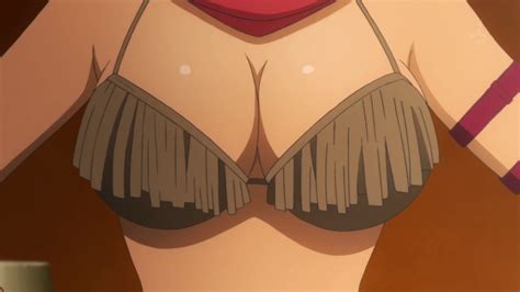 mito ikumi shokugeki no souma animated animated 10s 1girl bouncing breasts breasts