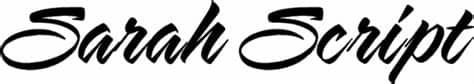 You can use this font is desktop, on the website haymaker is slightly very similar to my record of calligraphy fonts, nonetheless, the foremost exchange is that these script fonts are more formal and. Sarah Script premium font buy and download