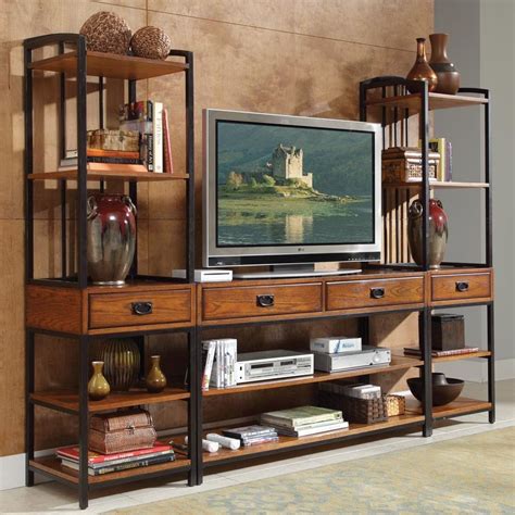 You can discuss it with your interior designer, how and what … Contemporary Flat Screen TV Stands with Teak Shelves and ...