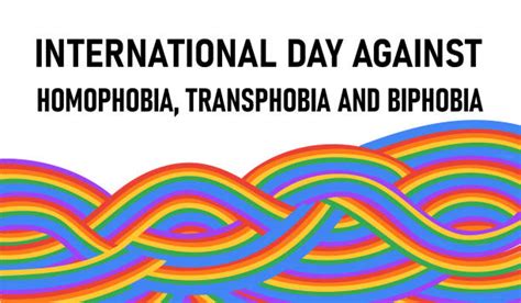 150 International Day Against Homophobia Transphobia And Biphobia