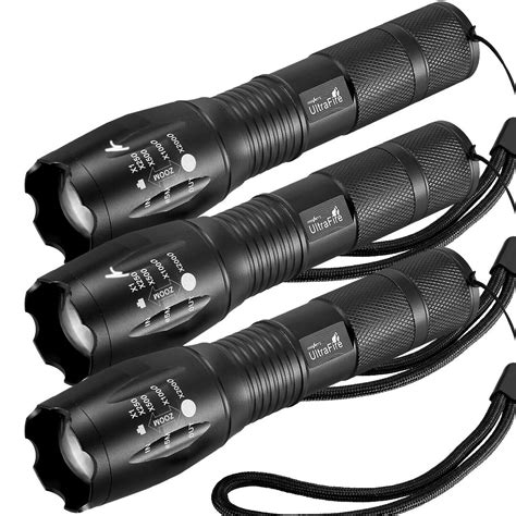 3 Pack Tactical Flashlights For 12 Free Shipping Clark Deals