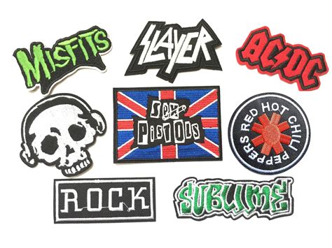 Buy Set Patch Of Iron On Band Patches22rock Patchac Dc Acdc Patch