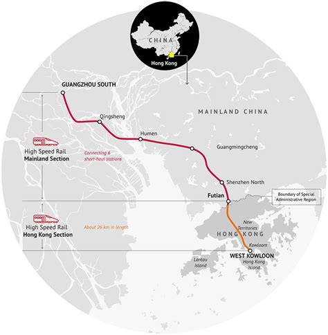 High Speed Rail China Map Map