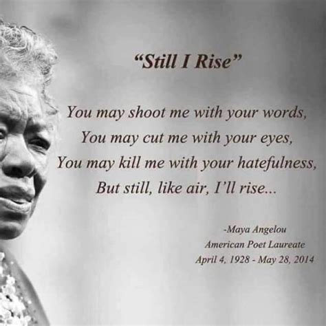 Still I Rise Maya Angelou Blupela