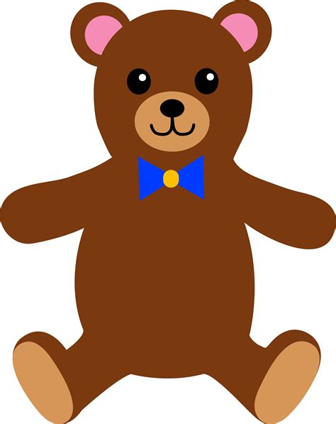 Best Teddy Bear Clip Art 12125