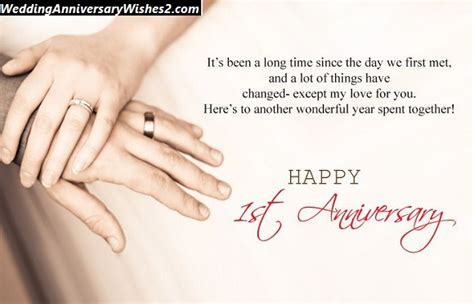 100 1st Wedding Anniversary Wishes Messages Quotes For Everyone