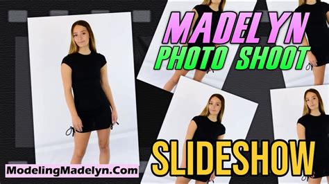 ¡sesiÓn De Fotos Model Madelyn Black Dress Slideshow Midwest
