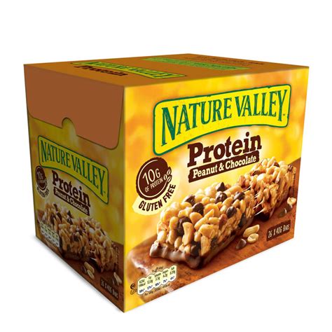Nature Valley Protein Bar Peanut Chocolate 26 X 40g Costco UK