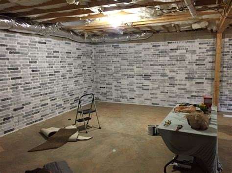 Transform Your Basement With Faux Brick Wall Painting