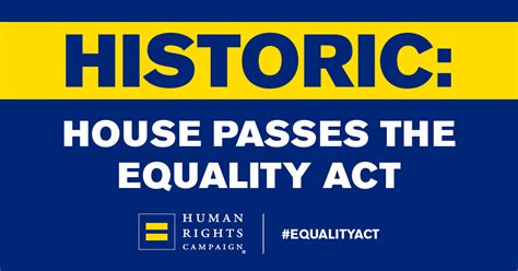 historic u s house of representatives passes the equality act human rights campaign
