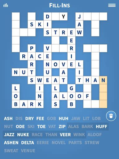 Fill Ins · Word Fit Puzzles 129 Apk By Razzle Puzzles Details