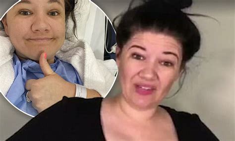 Comedian Tanya Hennessy Gets A Boob Reduction Using Her Im A Celebrity