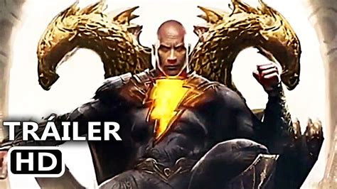 Black Adam Tráiler Avance 2021 Dwayne Johnson Superheroe Antena92