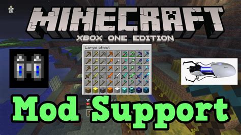Minecraft Xbox One Mod Support Youtube