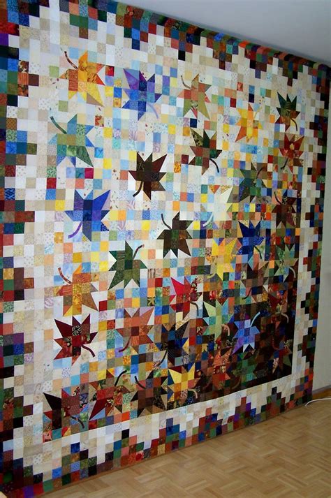 Cw Quiltssometimes Falling Leaves In Summer