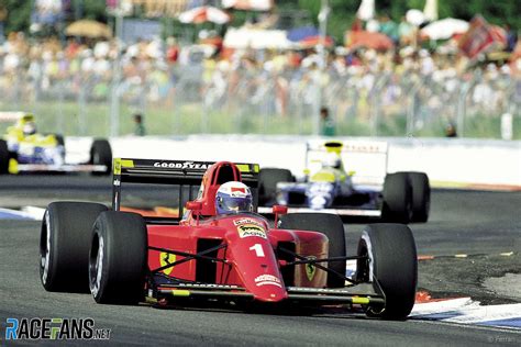 Descrizione tecnica dimensioni e pesi lunghezza 4460 mm: Alain Prost, Ferrari, Paul Ricard, 1990 · RaceFans