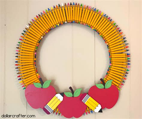 Crayons With Heart Teacher T Teacher Door Hanger Classroom