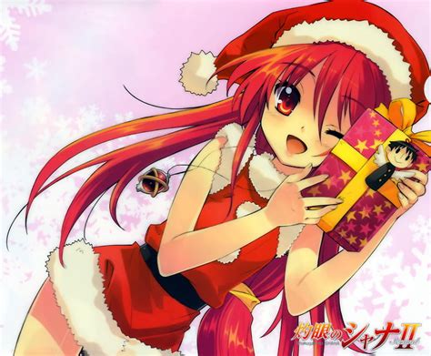 Shana In Christmas Christmas Anime Shakugan No Shana Yuji Shana Hd Wallpaper Peakpx