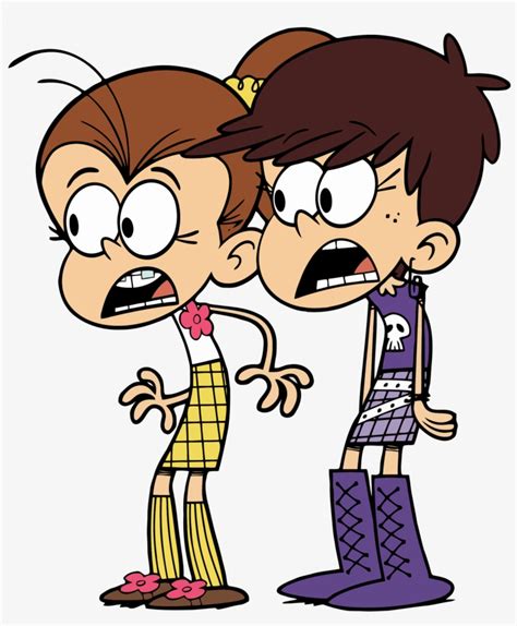 They Look Really Suprised Loud House Luna And Luan