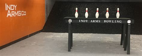 Bowling Pin Shooting Indy Arms Company