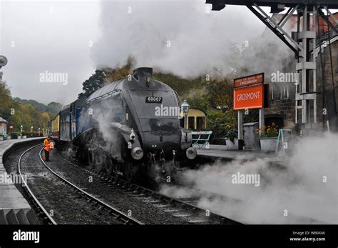 Image Of The North Yorkshire Railway At Grosmont North Yorkshire Uk