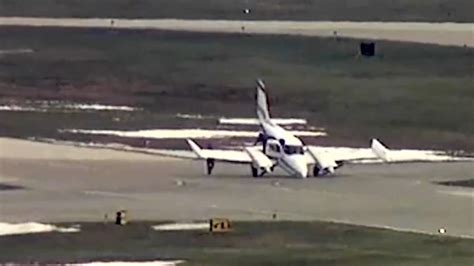 Small Plane Makes Emergency Landing At Chicago Executive Airport In