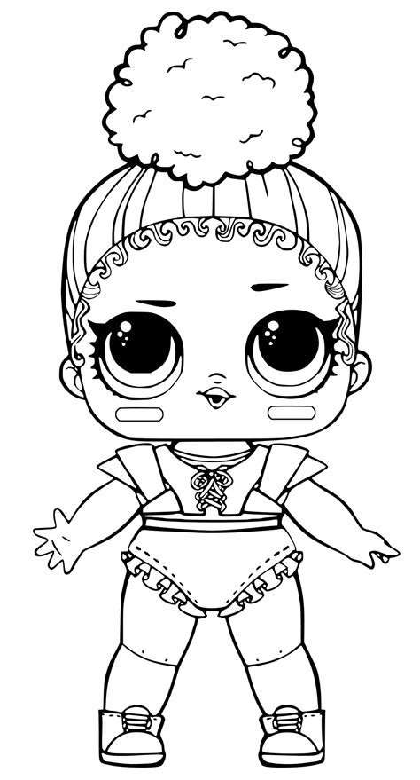 You can download bon bon lol doll coloring page for free at coloringonly.com. LOL Surprise Doll Coloring Pages - GetColoringPages.com