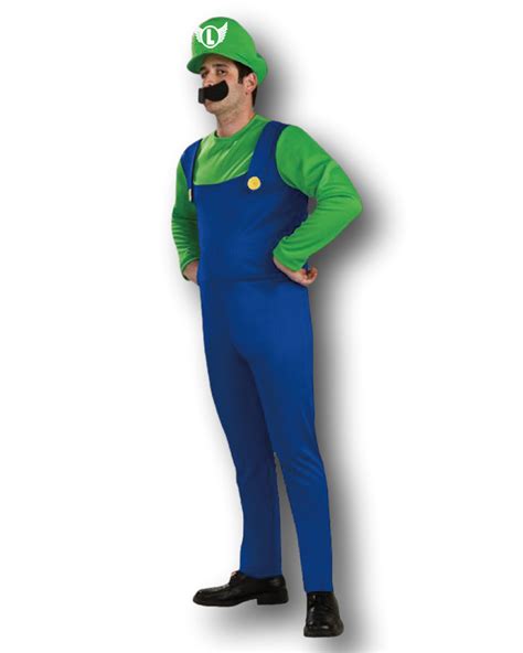Mens Womens Kids Child Plumbers Mate Mario Luigi Super Bros Fancy Dress