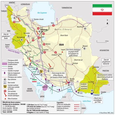 Carte La République islamique d Iran Map Islamic Republic of Iran