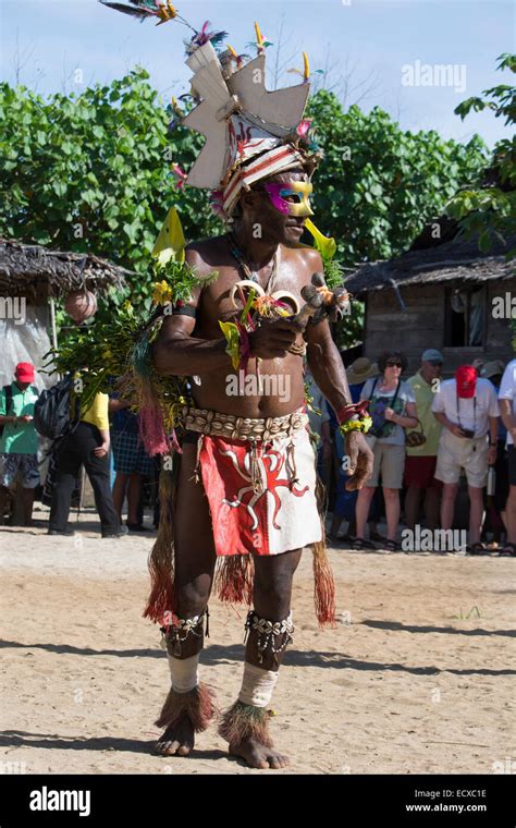 Melanesia Papua New Guinea Bismarck Sea Area Tuam Island Tuam Village Traditional Village