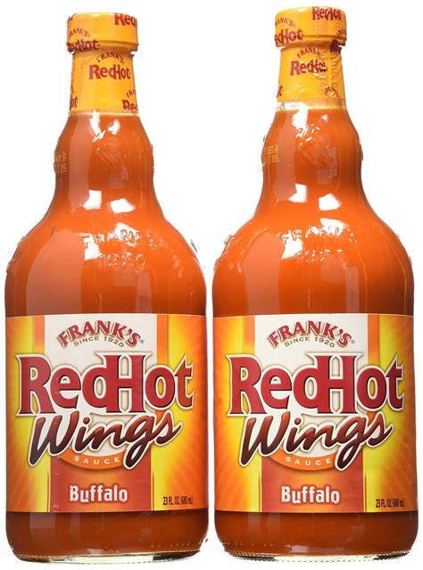 Frank S Red Hot Buffalo Wing Sauce 2 23oz Bottles Grocery And Gourmet Food