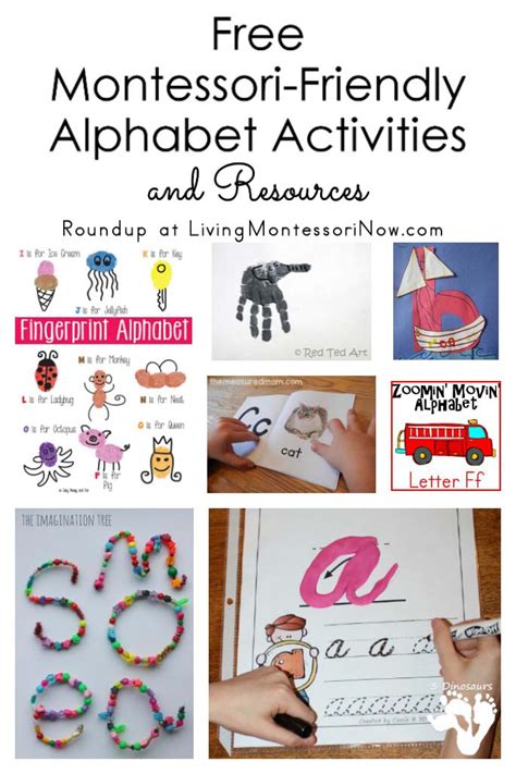 Free Montessori Friendly Alphabet Activities And Resources
