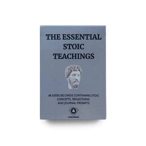 Stoic Store Uk Stoic Cards Daily Stoic Journal Prompts Daily