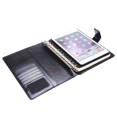 Notebook Pu Leather Cover For Apple Ipad Mini 123 Air 2 Folding