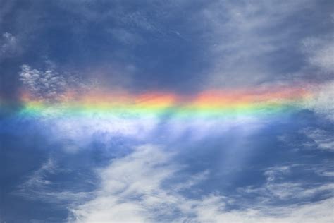 What Causes Rainbow Colored Clouds In The Sky