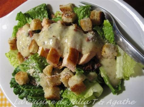 Recette Salade C Sar Univers Cuisine