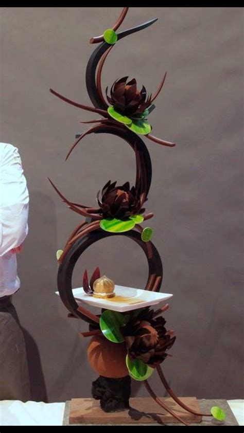 Chocolate Showpiece Chocolate Garnishes Chocolate Centerpieces