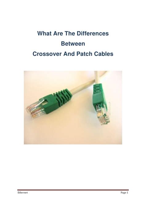 Local area networks (lans) allow computers and devices that are near each other — and usually making use of the same switch or router — to consisting only of everyday devices (e.g., desktops, laptops, tablets, printers), router and/or switch, and ethernet cables or wireless cards, lans are. Crossover Cables Vs Straight-Through Cables - Which Cable ...